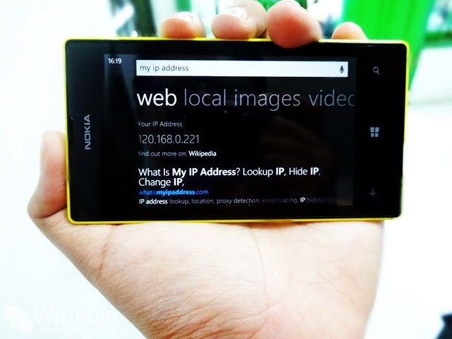 Cara Melihat IP Address di Windows Phone 8