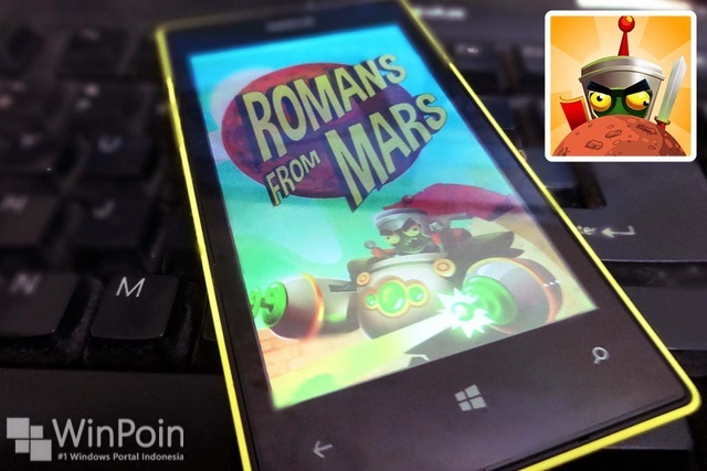 Game Romans From Mars Tersedia untuk Windows Phone 8