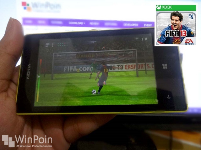 FIFA 13 Sekarang Sudah Bisa Dimainkan di Windows Phone