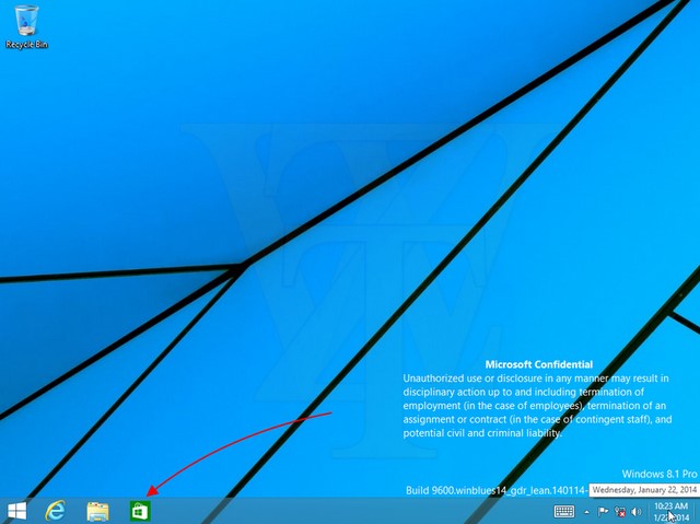 Wow..Modern Apps Bisa di-Pin di Taskbar Windows 8.1 Update 1!