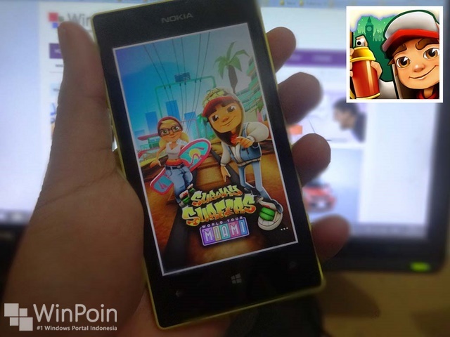 Ada Update Subway Surfers di Windows Phone, World Tour di Miami!