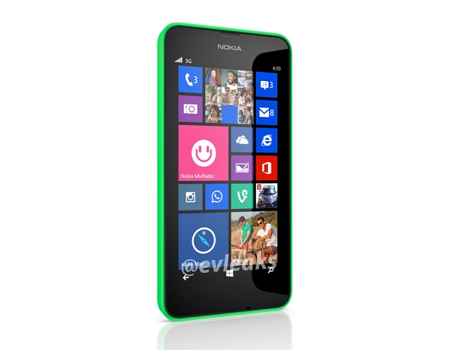 Muncul Gambar Device Nokia Lumia 630 Windows Phone 8