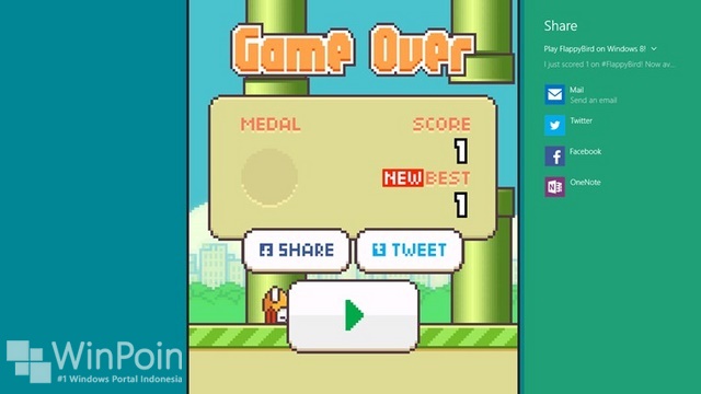 Game Alternatif Flappy Bird untuk Windows 8.1