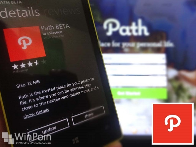 Update Aplikasi Path Windows Phone Dengan Perbaikan Bug