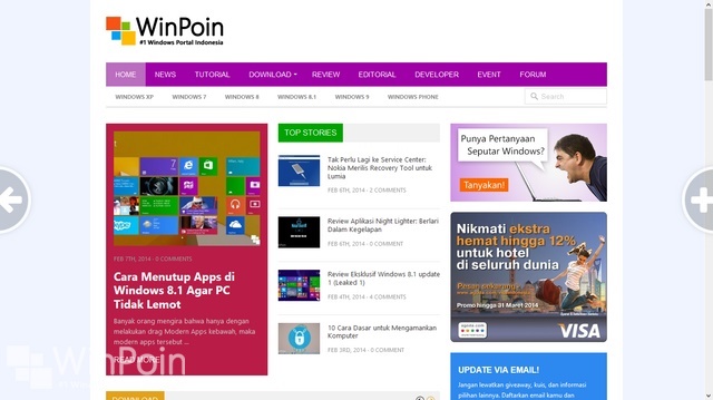 Aplikasi BETA Firefox untuk Windows 8 Sudah Bisa Didownload 