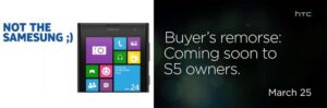 Nokia dan HTC Memulai Perang dengan Samsung di Sosial Media