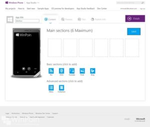 Windows Phone App Studio Beta Hadir dengan Tampilan Baru