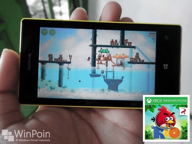 Sekarang Angry Birds Rio Tersedia Gratis untuk Windows Phone