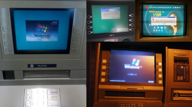 ATM Tetep Ngotot Pakai Windows XP Setelah Masa Supportnya Habis Nanti