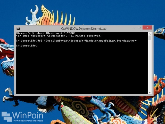 Cara Reset Default Tampilan Start Screen Windows 8