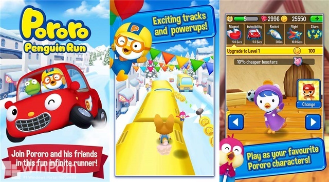 Game Pororo Penguin Run Akhirnya Sampai di Windows Phone