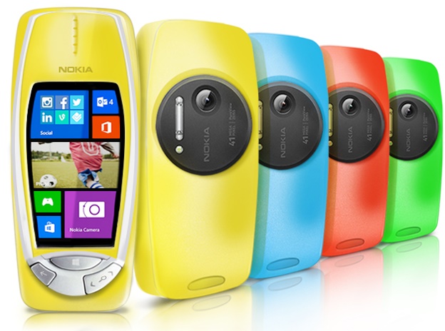 Nokia 3310 Reborn, Hadir dengan Windows Phone dan Kamera 41 MP Pureview