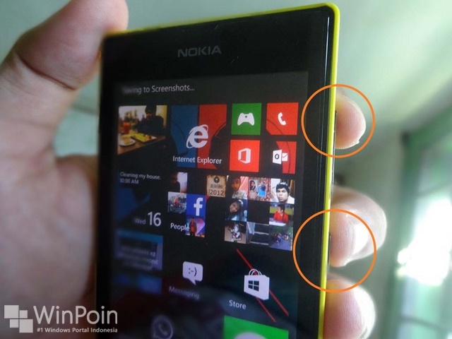 Cara Mengambil Screenshot di Windows Phone 8.1