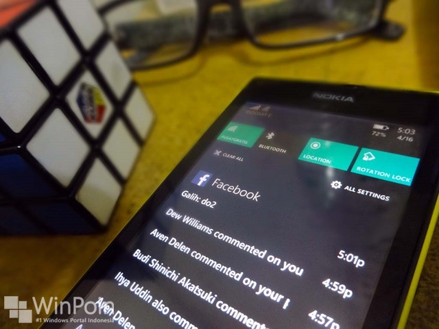 Cara Mengatur Notifikasi di Berbagai Aplikasi Windows Phone 8.1