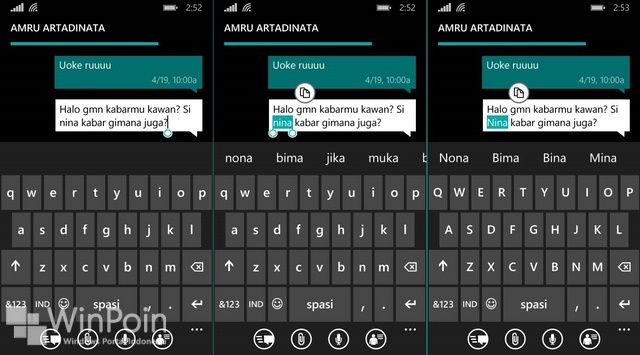 Tips Mudah Mengubah Huruf Depan Kata Dengan Huruf Kapital di Windows Phone 8.1