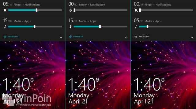 Cara Mengubah Profile Windows Phone 8.1 Menjadi Silent