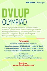 Ikuti Kompetisi Aplikasi Mobile Terbaik: DVLUP Olympiad 2014
