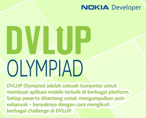 Ikuti Kompetisi Aplikasi Mobile Terbaik: DVLUP Olympiad 2014