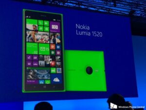 Nokia Lumia 1520 Warna Hijau Diperlihatkan di Event BUILD 2014