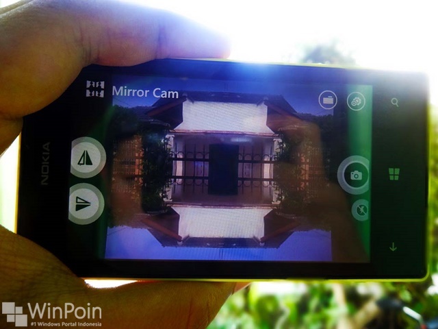 Jadilah Fotografer Unik dengan Aplikasi Mirror Cam di Windows Phone