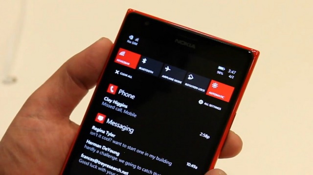 Lihat Lebih Banyak Tombol Quick Action di Nokia Lumia 1520 Windows Phone 8.1!