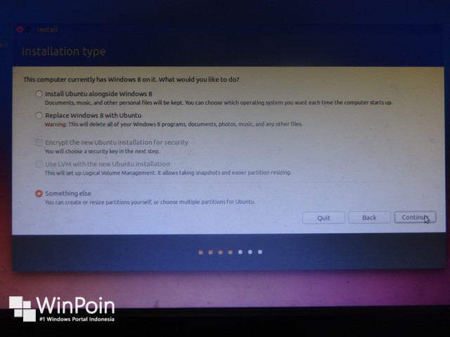 Cara Dual Boot Windows 8.1 Update dengan Ubuntu 14.04 LTS