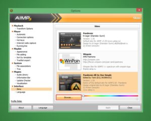 Hot: Download Skin AIMP3 Bergaya Metro khas Modern UI (Versi 2)