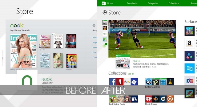 Sudahkah Mencoba Tampilan Windows Store Yang Baru?