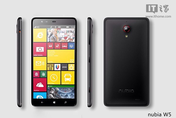 ZTE Nubia W5: Windows Phone High-End Pertama Dari ZTE