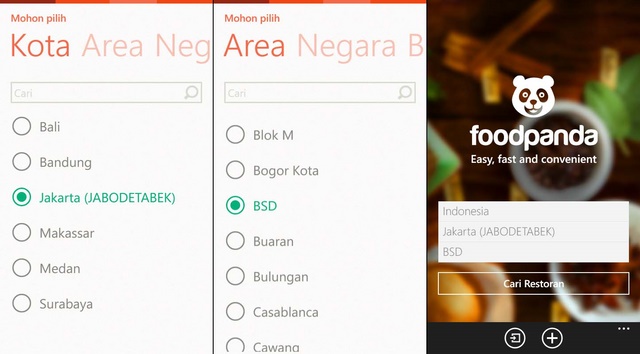 Foodpanda: Aplikasi Kuliner Windows Phone, Pesan Makanan Kini Jadi Lebih Mudah