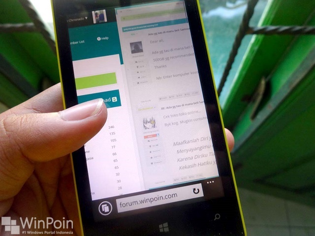 Apa Fitur Baru Internet Explorer 11 di Windows Phone 8.1?