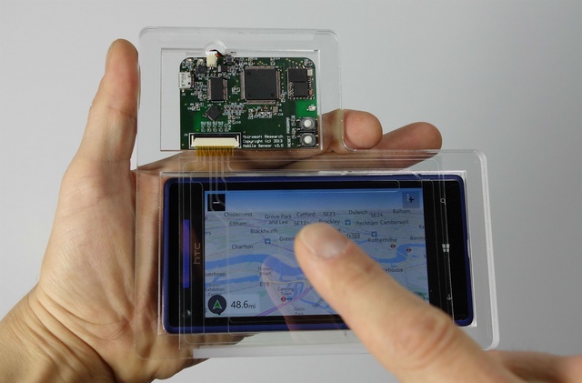 Microsoft Research Membuat Sensor 3D Murah Untuk Mobile