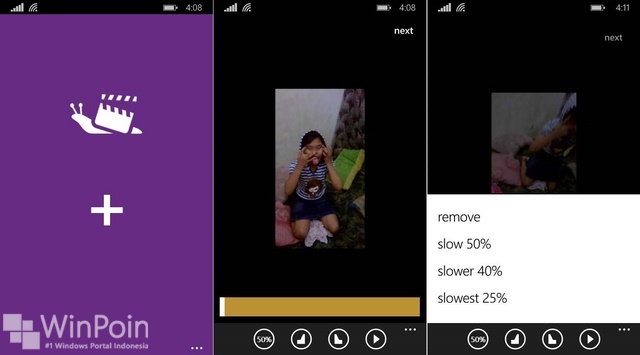 Slowly: Aplikasi untuk Membuat Video Slow Motion di Windows Phone