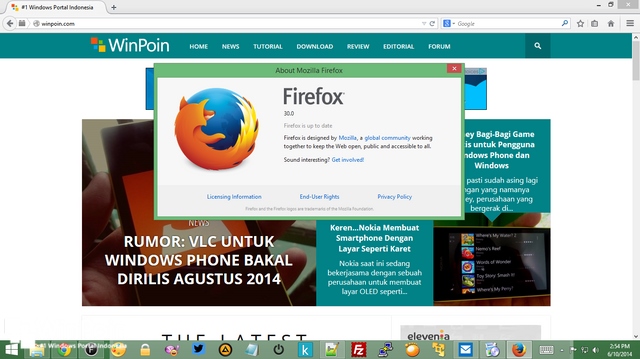 Ayo Update, Mozilla Firefox 30 Final Sudah Dirilis!