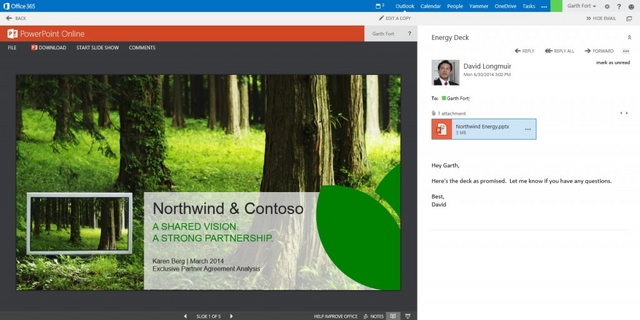 Ada Fitur Baru di Outlook Web Apps: Document Collaboration. Apa Itu?