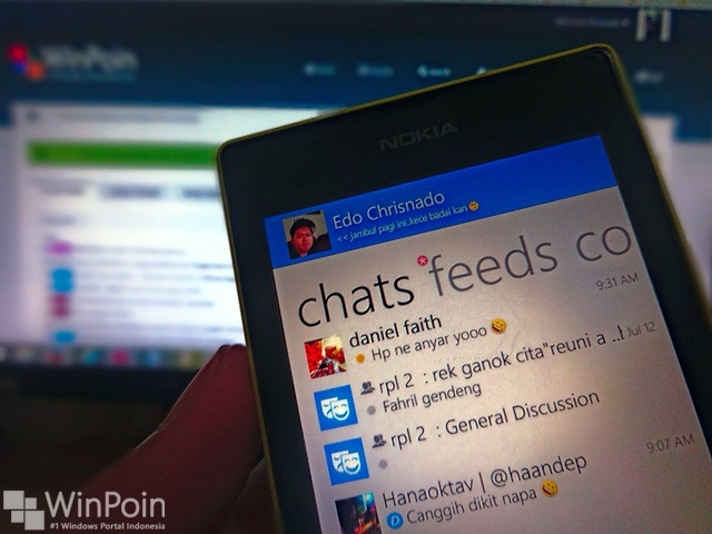 Review Aplikasi BBM untuk Windows Phone