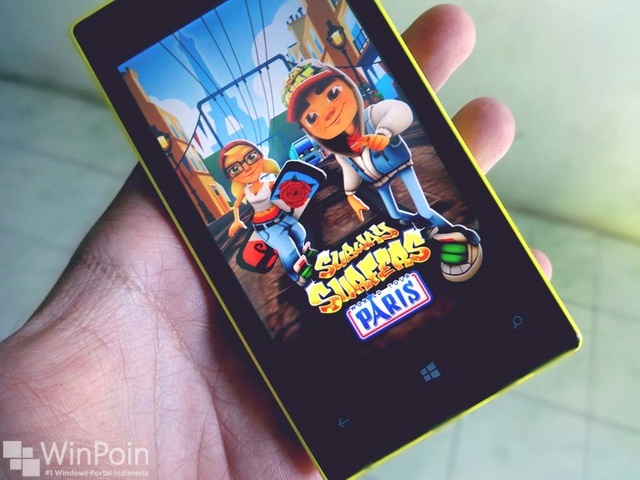 Download Subway Surfers Paris untuk Lumia 520 Sekarang Juga!!