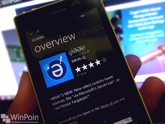 gl??k! Aplikasi Termahal Windows Phone Seharga Rp 1 Juta