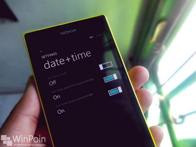 Berkat Windows Phone 8.1 Update 1, Ada Dukungan Pengaturan Waktu Secara Otomatis