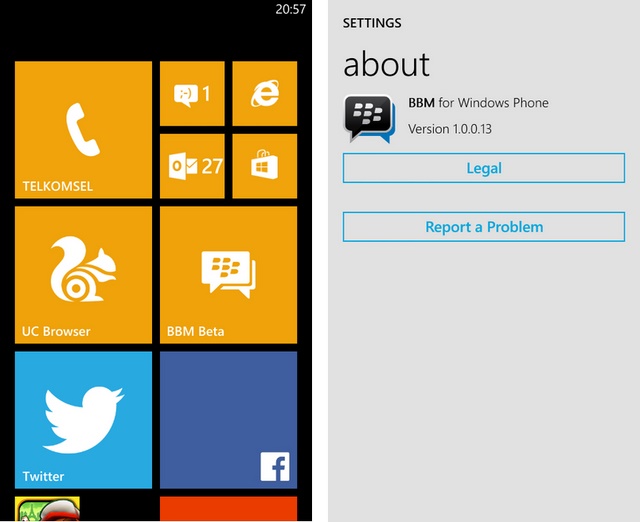 Yes..BBM Sudah Tersedia untuk Semua Pengguna Windows Phone!