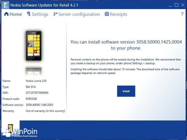 Cara Update Windows Phone 8.1 dari Windows Phone 8.1 Preview for Developer