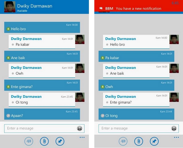 Wow..Beta Tester Bisa Menginstall 2 BBM Windows Phone Sekaligus (Dual BBM)!