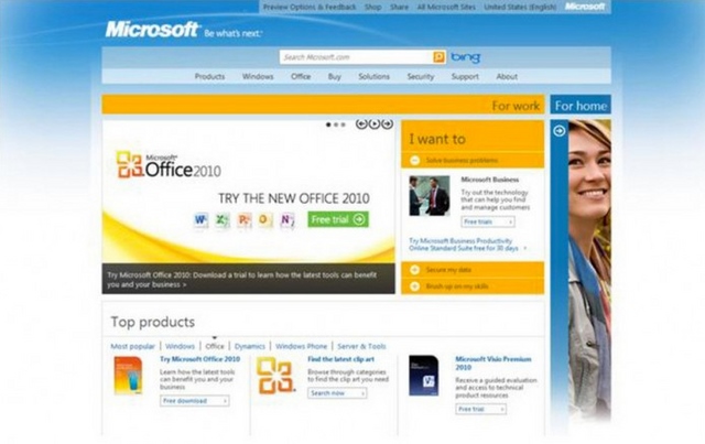 Inilah Evolusi Website Microsoft dari Masa ke Masa