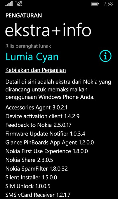 Update Lumia Cyan untuk Lumia 720 Sudah Dirilis di Indonesia via NSU