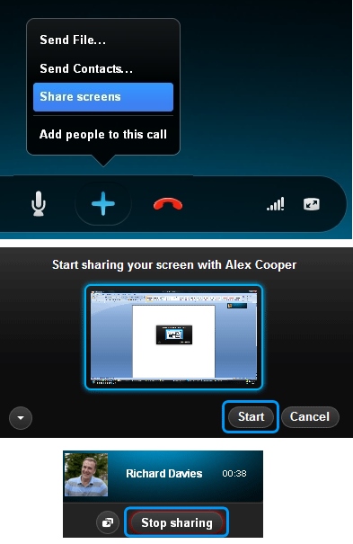 Wow..Fitur Group Screen Sharing Skype Sekarang Gratis (Dulu Berbayar)!