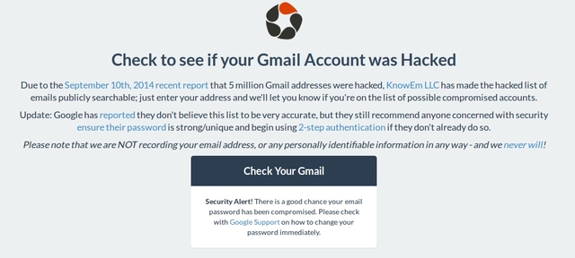 4 Cara Mudah Melihat Apakah Email Kita Pernah Dibobol Hacker