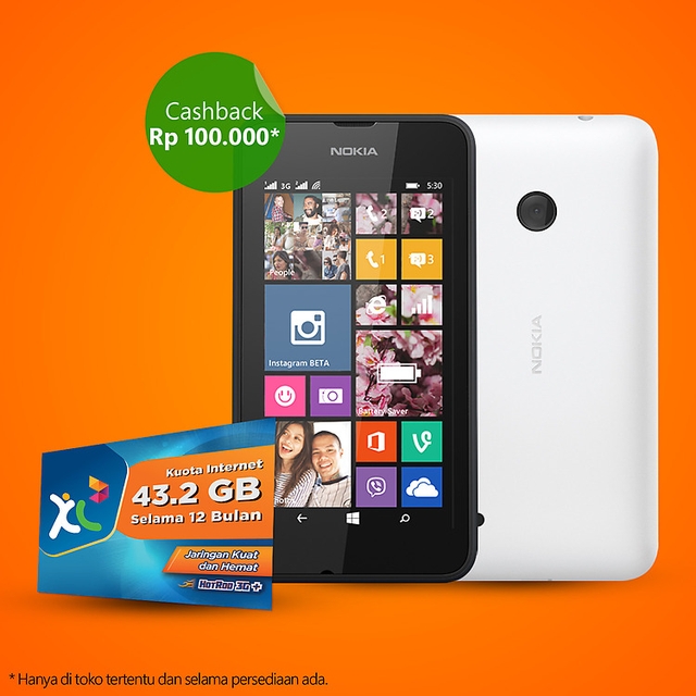 Lumia 530 Sudah Dijual di Indonesia dengan Harga 1.4 Jutaan!