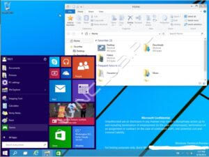Tampilan Windows 9 Build 9821 Muncul Ke Publik