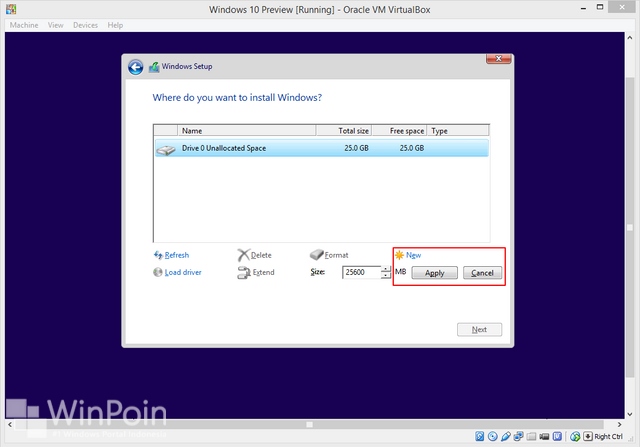 Cara Install Windows 10 Preview di VirtualBox (Beserta Gambar)