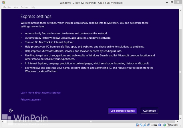 Cara Install Windows 10 Preview di VirtualBox (Beserta Gambar)